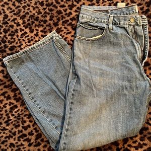 Mens Levi’s Strayss Low Loose Boot Jeans